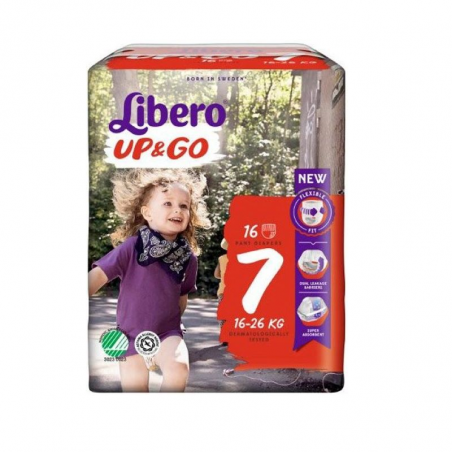 LIBERO UP&GO 7 16Fraldas