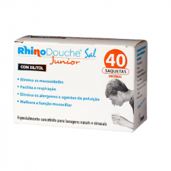 RhinoDouche Sal Junior Saquetas 40x2,5g