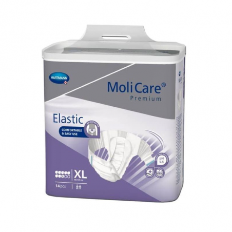 Molicare Premium Elastic 8Tips XL XL 14uds