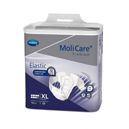 Molicare Premium Elastic 9Tips XL XL 14uds