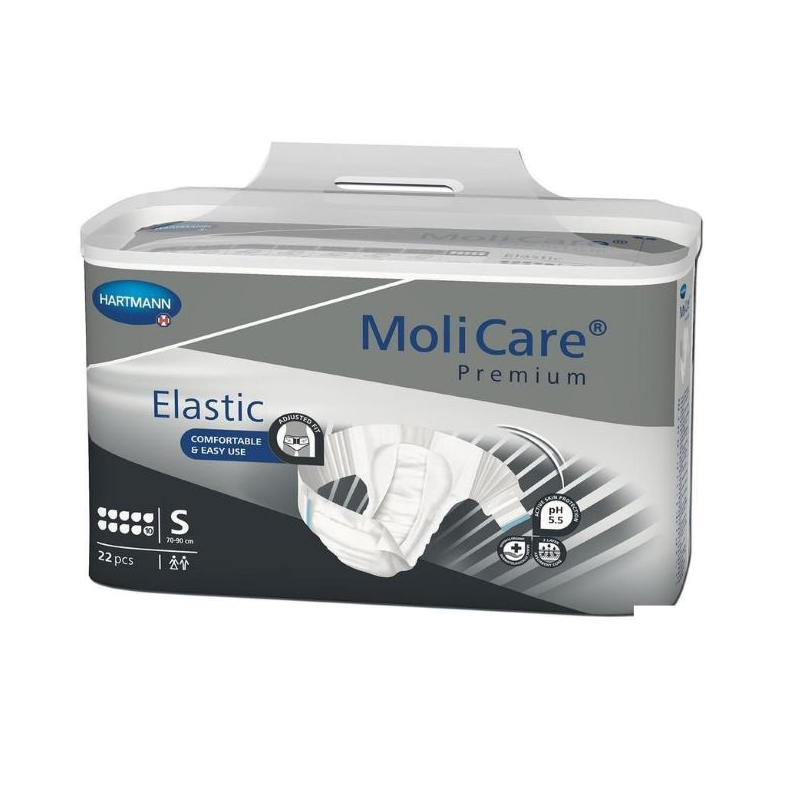 Molicare Premium Elastic 10Tips S S 22units