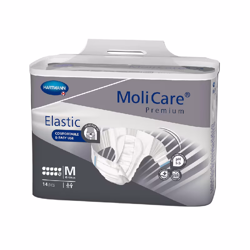 Molicare Premium Elastic 10Gotas Tam M 14unidades