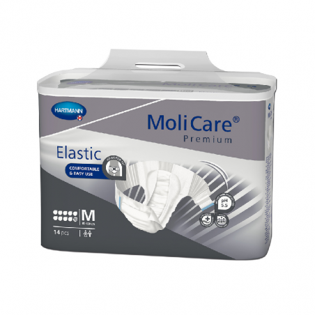 Molicare Premium Elastic 10Drops Talla M 14uds