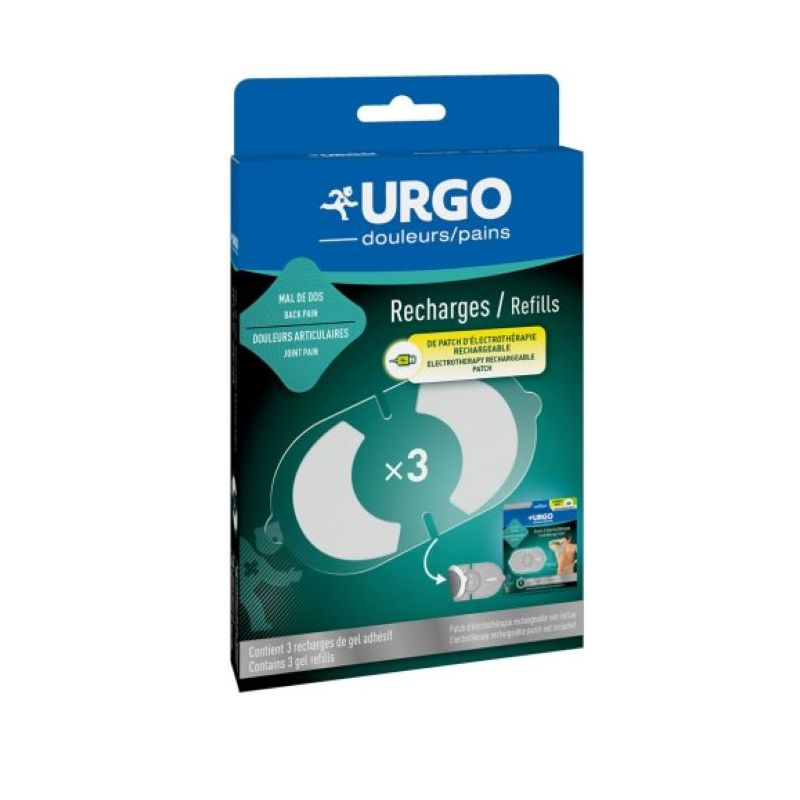 Urgo Recargas Emplastro Electroterapia 3unidades