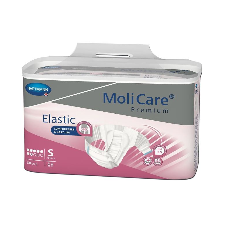 Molicare Premium Elastic 7Tips S S 30unités