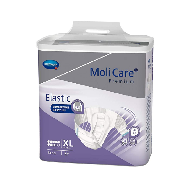 Molicare Premium Elastic 7Gotas Tam XL 14unidades