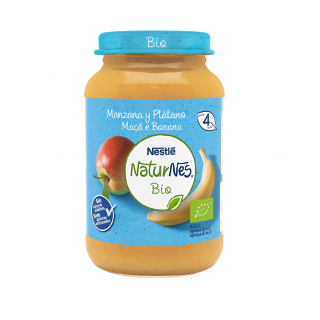 Nestlé NaturNes Bio Fruit Jars Apple Banana 190g