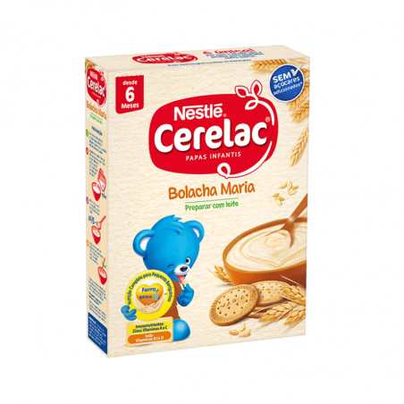 Nestlé Cerelac Bolacha Maria Não Láctea 6m+ 250g