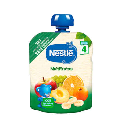 Nestlé Multifrutas Pacotinho 4m + 90g