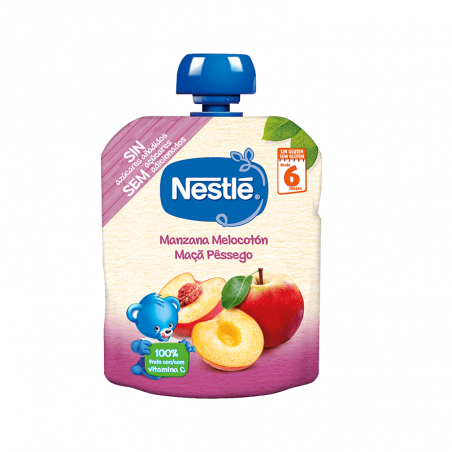 Nestlé Pomme Peach Pack 6m + 90g