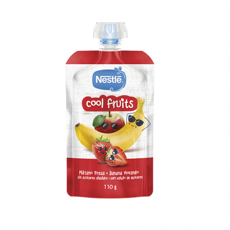 Nestlé Cool Fruits Banana Strawberry Packet 12m + 110g
