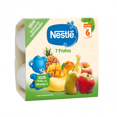 Nestlé Copinhos de Fruta 7 Frutas 4x100g