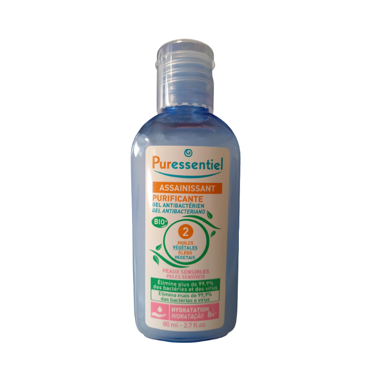 Puressentiel Gel Antibacteriano para Peles Sensíveis 80ml