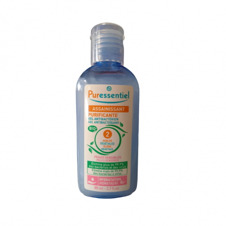 Puressentiel Gel Antibactérien Peaux Sensibles 80 ml