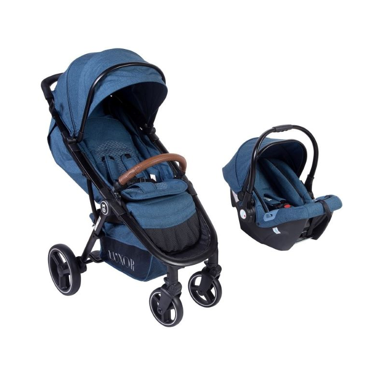 Ursitos Stroller Duo Luxor C688 Black-Blue