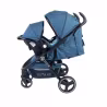 Ursitos Stroller Duo Luxor C688 Black-Blue