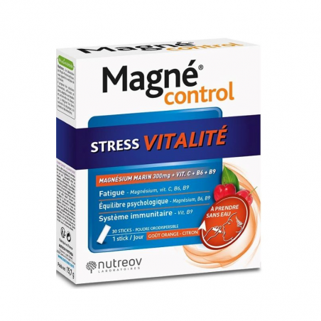 Nutreov Magné Control Stress Vitalité 30 sobres
