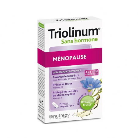 Nutreov Triolinum sin hormonas intensivo 56 cápsulas