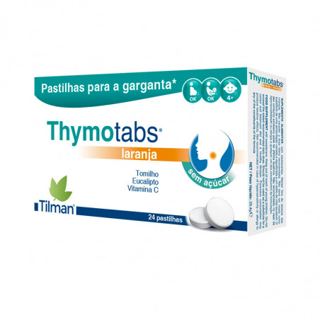 Tilman Thymotabs Orange 24 Tablets