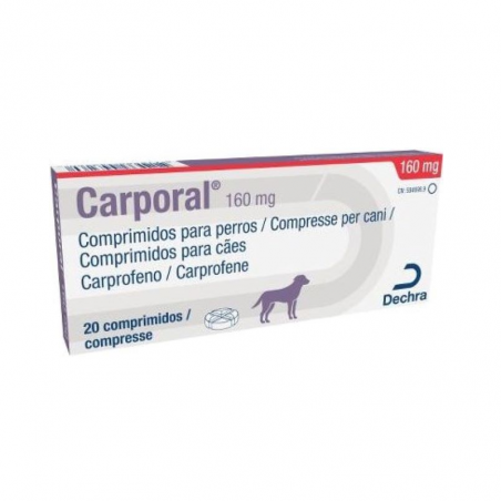 Carporal 160 mg 20 pastillas