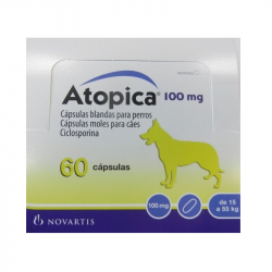 Atopica 100 mg 60 cápsulas