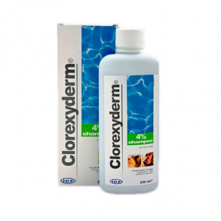 Chlorhexyderm 4% 250ml shampoo