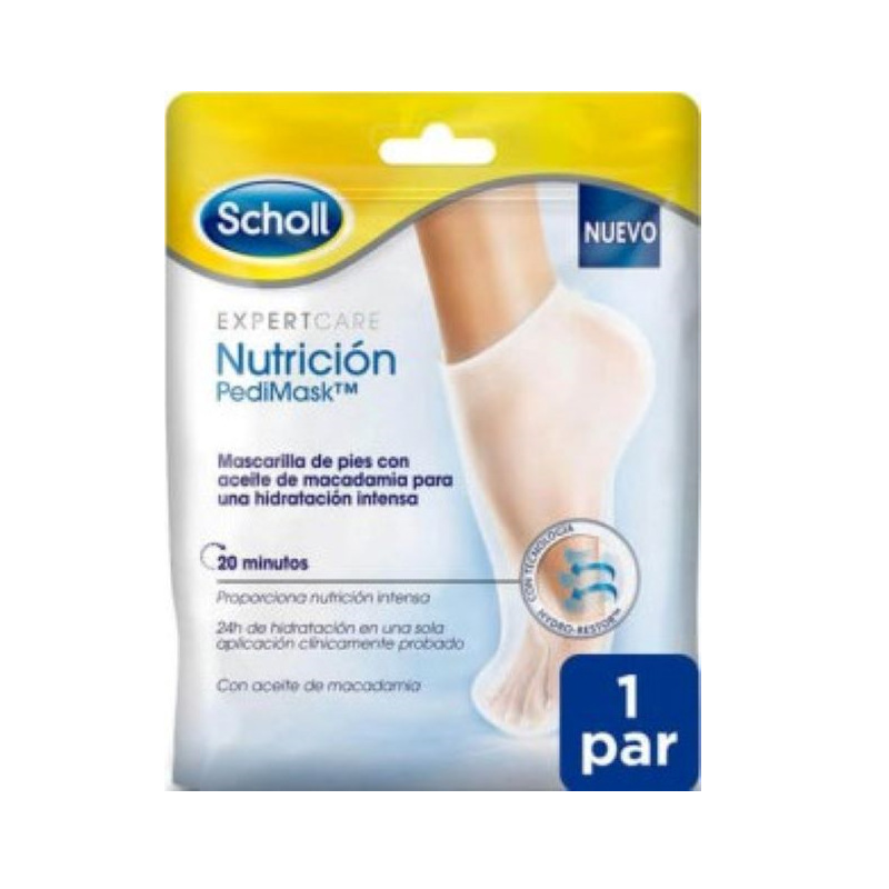 Mascarilla para pies Scholl Pedimask 1 par