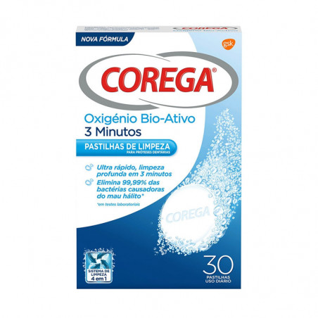 Corega Bio-Active Oxygen 30comprimés