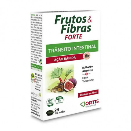 Frutos & Fibras Fuerte 24 comprimidos Frutos & Fibras Fuerte 24 comprimidos