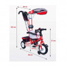 Triciclo Toyz Derby Azul