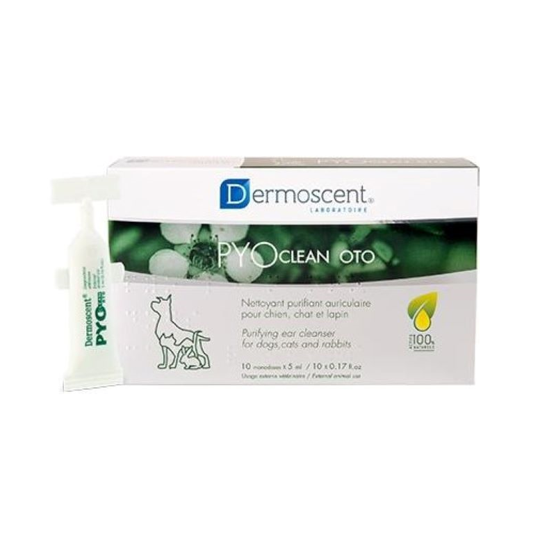 Dermoscent PYOclean Oto 10 pipetas
