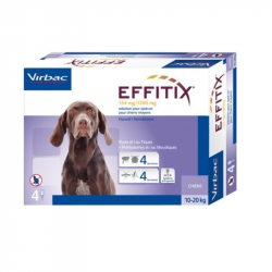 Effitix 10-20kg 4 pipetas