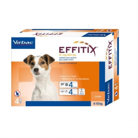 Effitix 4-10kg 4 pipetas