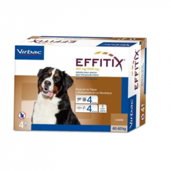 Effitix 40-60kg 4 pipetas