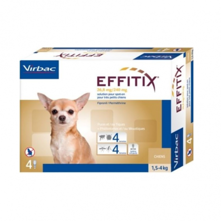 Effitix 1.5-4kg 4 pipetas
