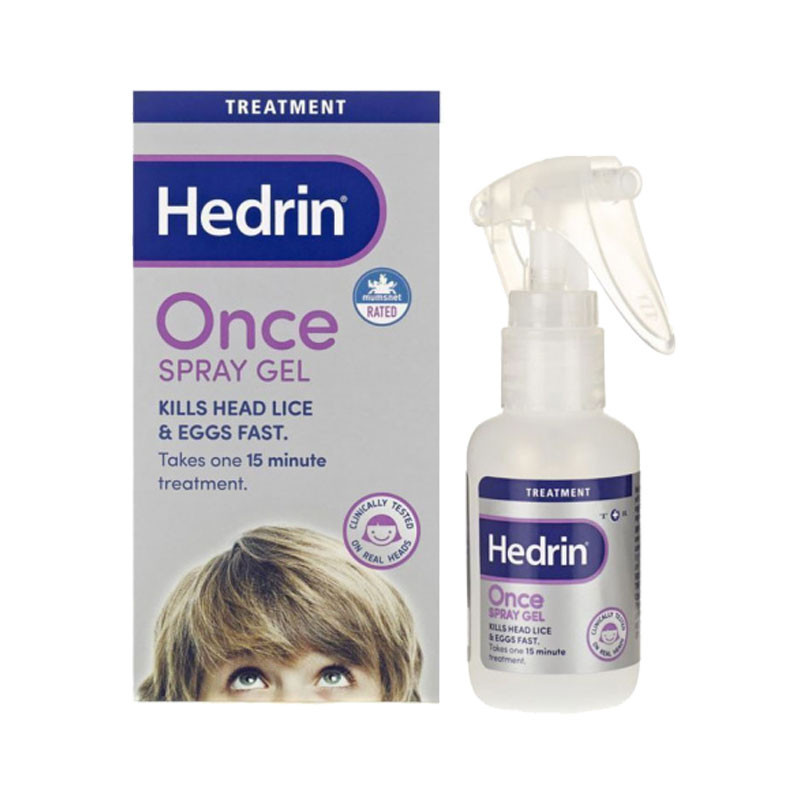 Gel en spray Hedrin Once