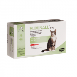 Eliminall 50 mg Cats 3 pipetas