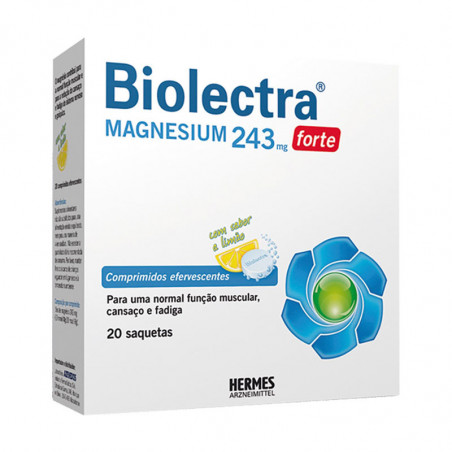 Biolectra Magnesium 243mg Forte 20 saquetas