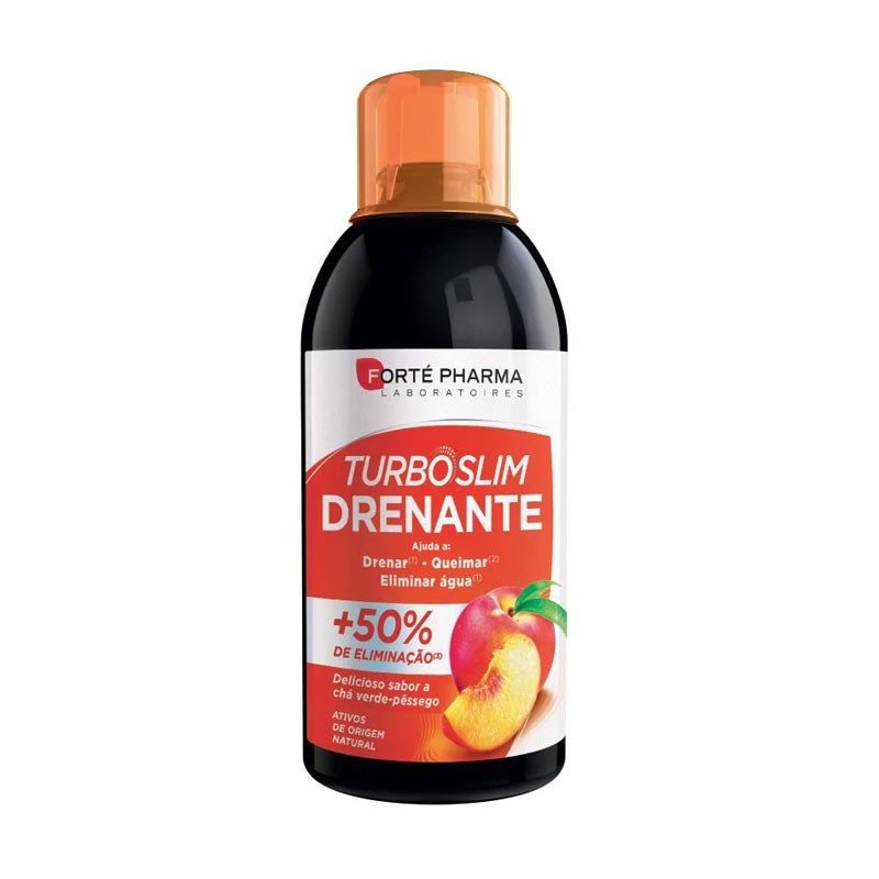 Turboslim Drenante Té Verde  y Melocotón 500ml