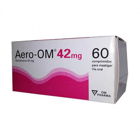 Aero-OM 42mg 60 chewable tablets