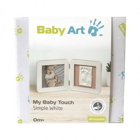 Baby Art My Baby Touch Simple Blanc
