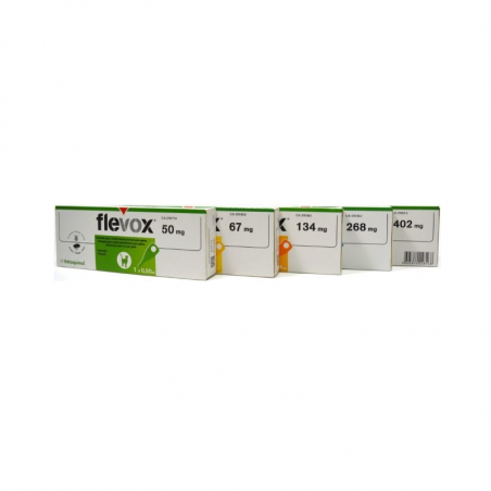 Flevox 134 mg Chiens (10-20 kg) Monopipette