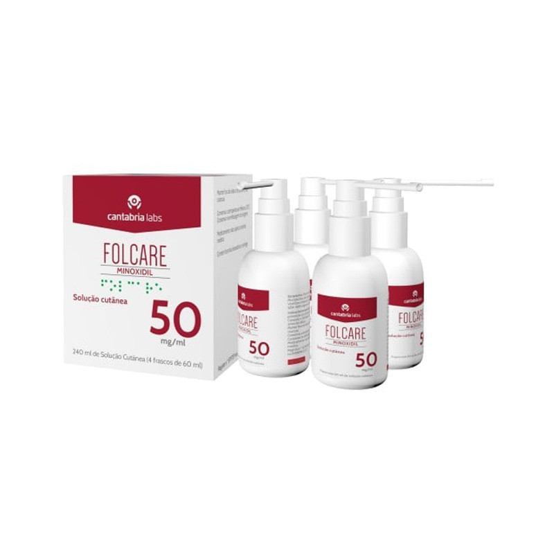 Folcare 50mg/ml Solución Cutánea 4X60ml