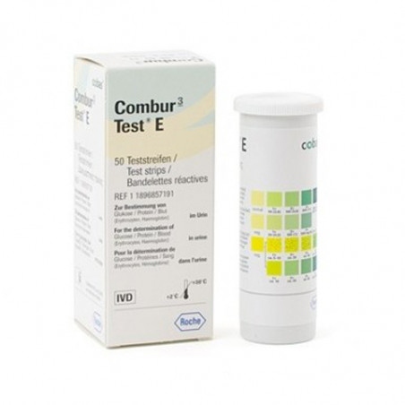 Combur 3 Urine Strip Test 50
