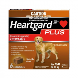 Heartgard 30 Plus (23-45kg) 6 tablets