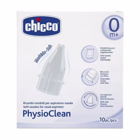 Chicco Physioclean Nasal Aspirator Refills 10 units
