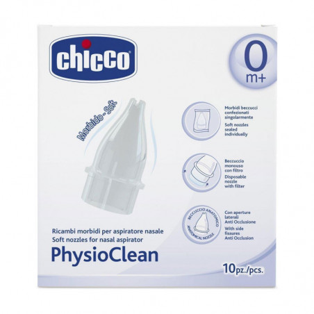 Chicco Recargas Aspirador Nasal Physioclean 10 unidades
