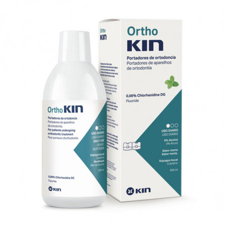 Bain de bouche Ortho Kin 500ml Bain de bouche Ortho Kin 500ml