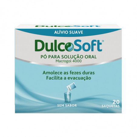 DulcoSoft Pó Para Solução Oral 20 saquetas