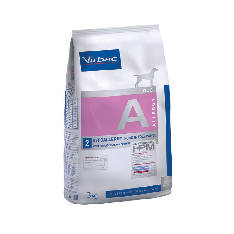 Virbac Veterinary HPM A2 Perro Hipoalergénico Salmón 3 kg